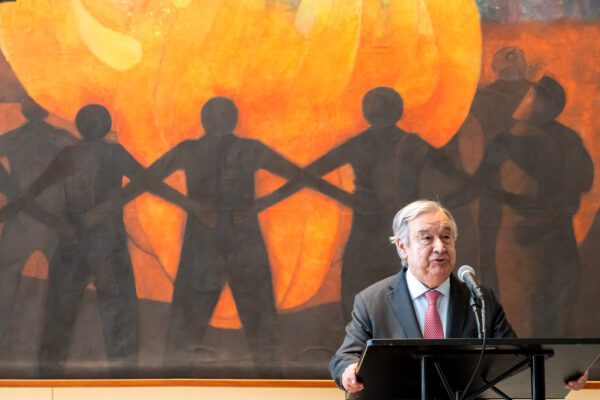 Guterres pushes U.N. reform as organization marks 80 years