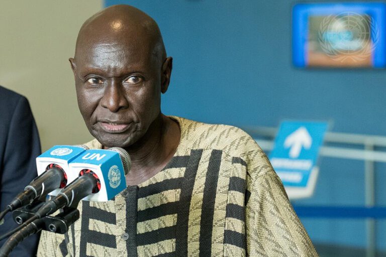 Buoyed by decades of experience, Olara Otunnu Lays Out His Vision To Lead a Fractured United Nations
